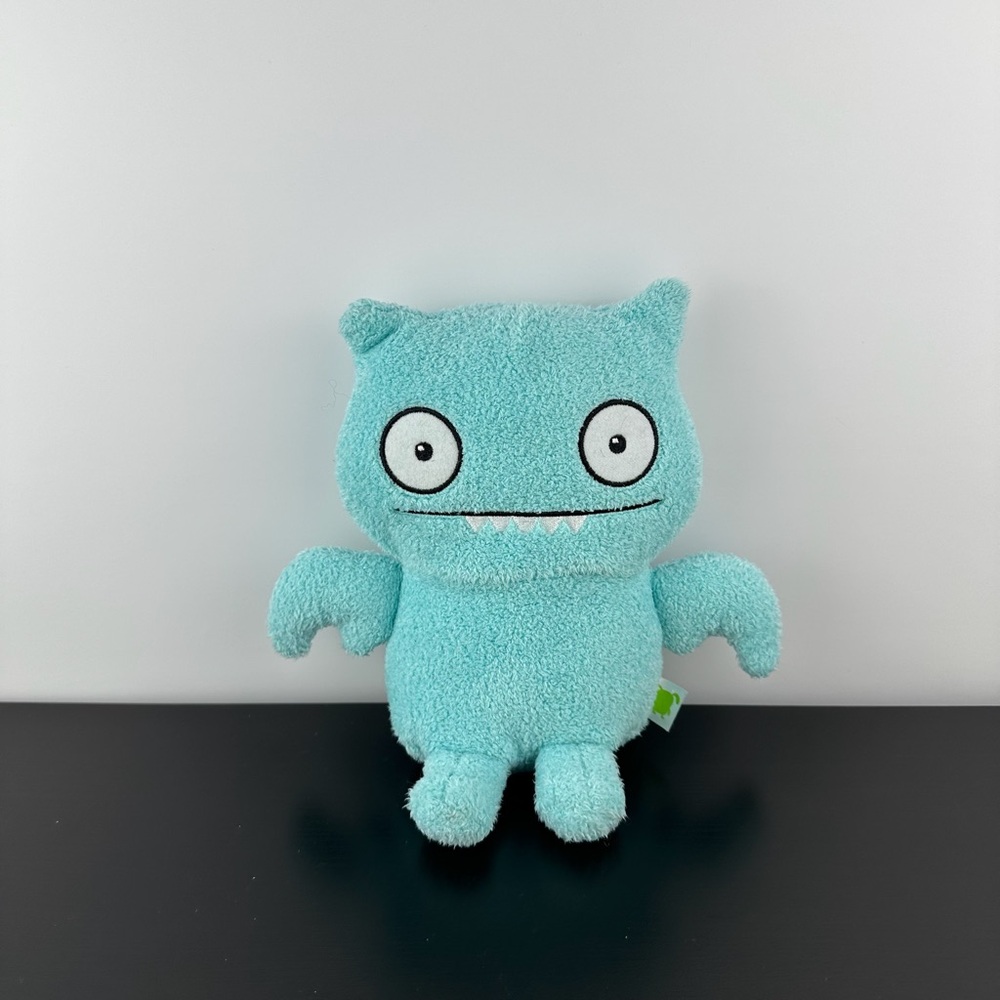 Ugly Dolls Ice Bat Monster 8” Blue Plush Stuffed Animal Hasbro Ugly Doll Ice-Bat